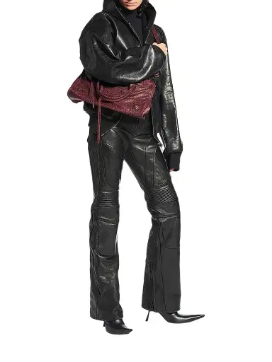 Balenciaga Women's Le City Tote Bag - Dark Burgundy | Thumbnail 1 Balenciaga Women's Le City Tote Bag - Dark Burgundy | Thumbnail 1