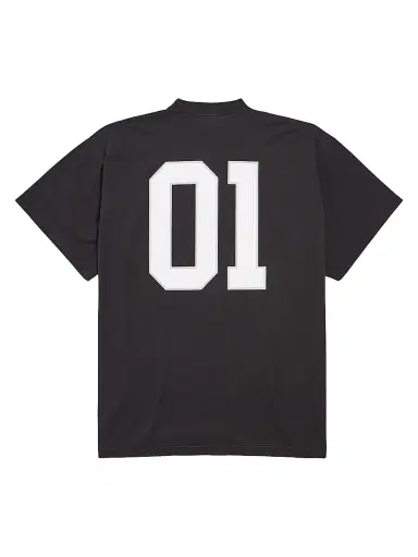 Balenciaga Men's Basketball Series Oversized T-Shirt - Black | Thumbnail 2 Balenciaga Men's Basketball Series Oversized T-Shirt - Black | Thumbnail 2