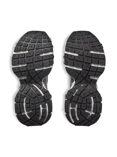 Balenciaga Men's 3XL Extreme Laces Logo Sneakers - White Black | Thumbnail 7 Balenciaga Men's 3XL Extreme Laces Logo Sneakers - White Black | Thumbnail 7