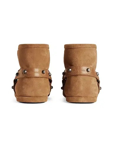 Balenciaga Women's Alaska Soft Booties - Camel | Thumbnail 3 Balenciaga Women's Alaska Soft Booties - Camel | Thumbnail 3