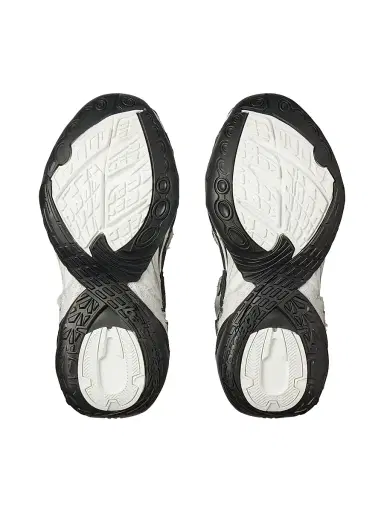Balenciaga Men's Soleless Sneakers - Black White Silver | Thumbnail 7 Balenciaga Men's Soleless Sneakers - Black White Silver | Thumbnail 7