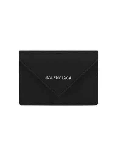 Balenciaga Women's Papier Mini Wallet - Black | Thumbnail 1 Balenciaga Women's Papier Mini Wallet - Black | Thumbnail 1