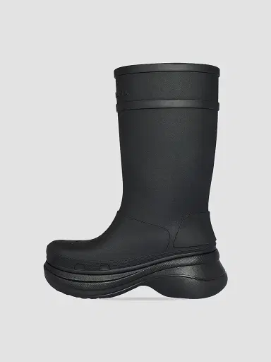 Balenciaga Women's Crocs Boot - Black - Size 12 | Thumbnail 2 Balenciaga Women's Crocs Boot - Black - Size 12 | Thumbnail 2