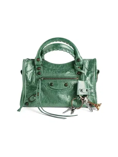 Balenciaga Women's Le City Charm Eiffel - Green | Thumbnail 3 Balenciaga Women's Le City Charm Eiffel - Green | Thumbnail 3