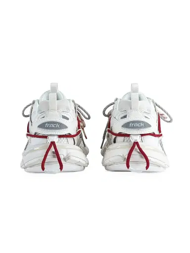 Balenciaga Women's Track Trail Laces Sneaker - Red Multicolor | Thumbnail 3 Balenciaga Women's Track Trail Laces Sneaker - Red Multicolor | Thumbnail 3