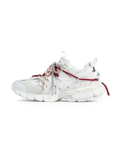 Balenciaga Women's Track Trail Laces Sneaker - Red Multicolor | Thumbnail 5 Balenciaga Women's Track Trail Laces Sneaker - Red Multicolor | Thumbnail 5