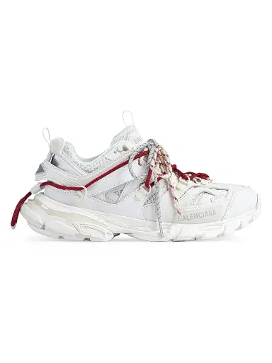 Balenciaga Women's Track Trail Laces Sneaker - Red Multicolor | Thumbnail 1 Balenciaga Women's Track Trail Laces Sneaker - Red Multicolor | Thumbnail 1