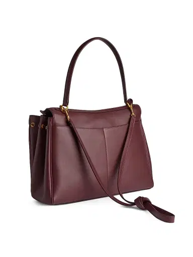 Balenciaga Women's Rodeo Handbag - Burgundy | Thumbnail 3 Balenciaga Women's Rodeo Handbag - Burgundy | Thumbnail 3