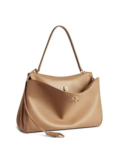 Balenciaga Women's Rodeo Medium Handbag - Latte | Thumbnail 3 Balenciaga Women's Rodeo Medium Handbag - Latte | Thumbnail 3
