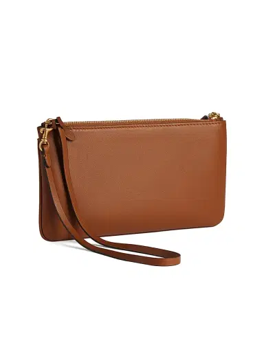 Balenciaga Women's Rodeo Phone Pouch - Brown Gold | Thumbnail 2 Balenciaga Women's Rodeo Phone Pouch - Brown Gold | Thumbnail 2
