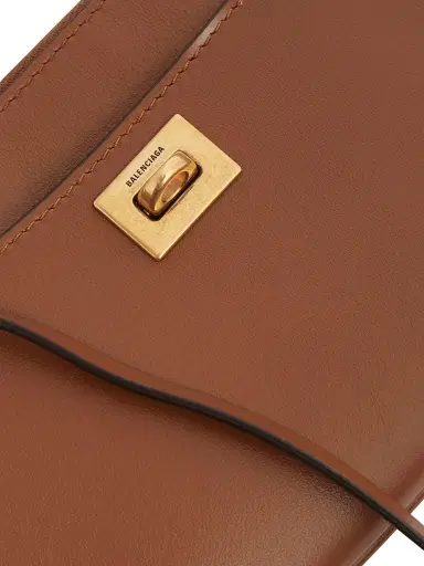 Balenciaga Women's Rodeo Phone Pouch - Brown Gold | Thumbnail 5 Balenciaga Women's Rodeo Phone Pouch - Brown Gold | Thumbnail 5