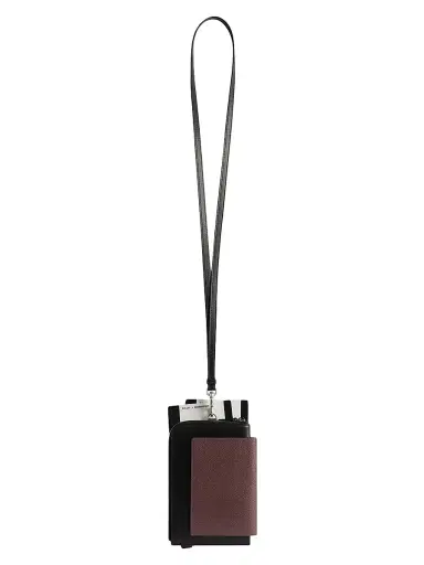 Balenciaga Women's Passport Phone Holder - Burgundy | Thumbnail 2 Balenciaga Women's Passport Phone Holder - Burgundy | Thumbnail 2