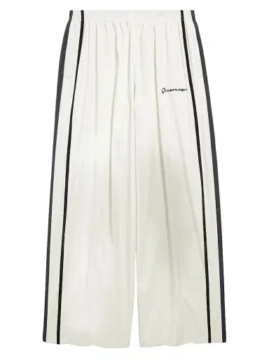 Balenciaga Men's 50-50 Tracksuit Pants - White | Thumbnail 1 Balenciaga Men's 50-50 Tracksuit Pants - White | Thumbnail 1