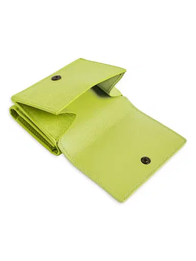 Balenciaga Women's Le City Mini Wallet - Pistache | Thumbnail 4 Balenciaga Women's Le City Mini Wallet - Pistache | Thumbnail 4