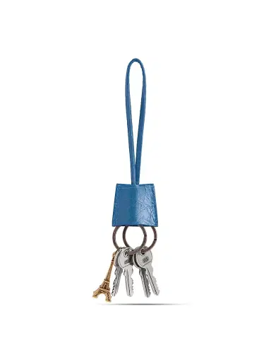 Balenciaga Women's Le City Charm Eiffel - Denim Blue | Thumbnail 2 Balenciaga Women's Le City Charm Eiffel - Denim Blue | Thumbnail 2