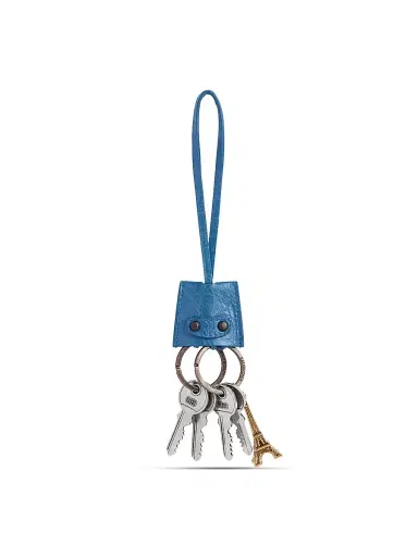 Balenciaga Women's Le City Charm Eiffel - Denim Blue | Thumbnail 1 Balenciaga Women's Le City Charm Eiffel - Denim Blue | Thumbnail 1