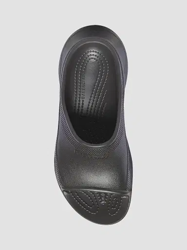 Balenciaga Women's Pool Crocs Slide Sandals - Black - Size 9 | Thumbnail 6 Balenciaga Women's Pool Crocs Slide Sandals - Black - Size 9 | Thumbnail 6