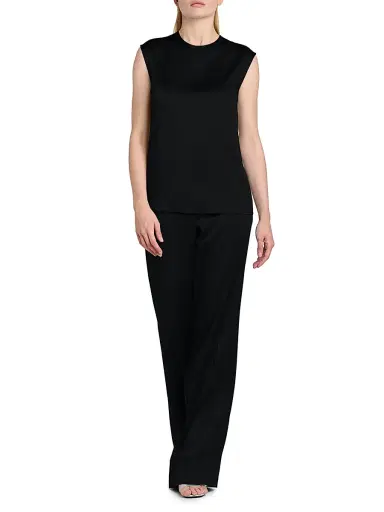 Stella McCartney Women's Satin Sleeveless Top | Thumbnail 2 Stella McCartney Women's Satin Sleeveless Top | Thumbnail 2