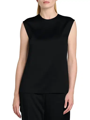 Stella McCartney Women's Satin Sleeveless Top | Thumbnail 3 Stella McCartney Women's Satin Sleeveless Top | Thumbnail 3