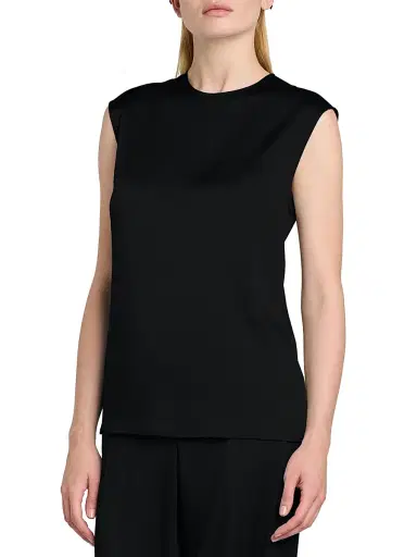 Stella McCartney Women's Satin Sleeveless Top | Thumbnail 4 Stella McCartney Women's Satin Sleeveless Top | Thumbnail 4