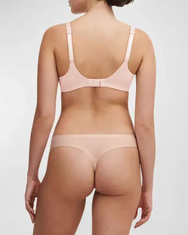Chantelle Norah Chic Lace Plunge T-Shirt Bra | Thumbnail 4 Chantelle Norah Chic Lace Plunge T-Shirt Bra | Thumbnail 4