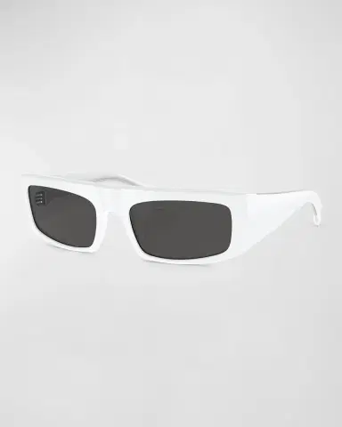 Khaite x Oliver Peoples Bold Acetate Rectangle Sunglasses | Thumbnail 3 Khaite x Oliver Peoples Bold Acetate Rectangle Sunglasses | Thumbnail 3