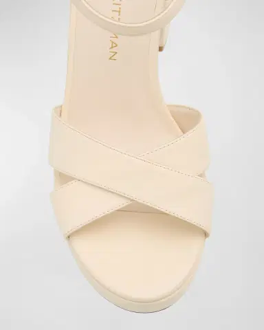 Stuart Weitzman Dayna Leather Crisscross Platform Sandals | Thumbnail 6 Stuart Weitzman Dayna Leather Crisscross Platform Sandals | Thumbnail 6