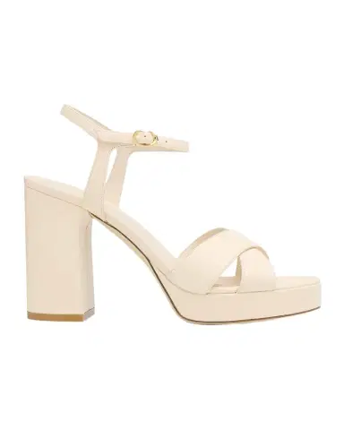 Stuart Weitzman Dayna Leather Crisscross Platform Sandals | Thumbnail 1 Stuart Weitzman Dayna Leather Crisscross Platform Sandals | Thumbnail 1