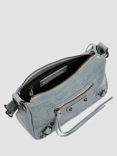 Balenciaga Women's Le City Moto Crossbody Bag | Thumbnail 4 Balenciaga Women's Le City Moto Crossbody Bag | Thumbnail 4