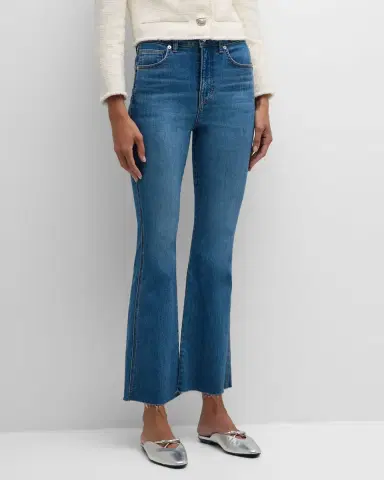 Veronica Beard Carolina Skinny Kick-Flare Jeans | Thumbnail 2 Veronica Beard Carolina Skinny Kick-Flare Jeans | Thumbnail 2