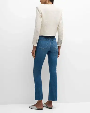 Veronica Beard Carolina Skinny Kick-Flare Jeans | Thumbnail 4 Veronica Beard Carolina Skinny Kick-Flare Jeans | Thumbnail 4