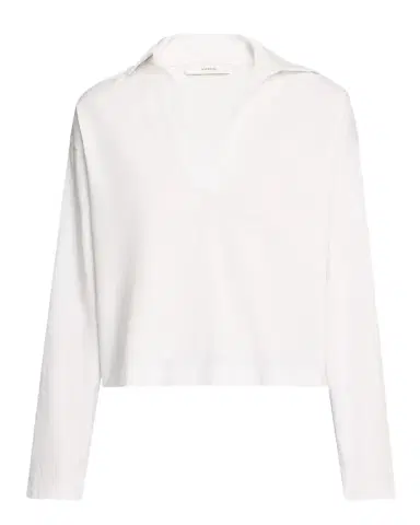 Vince Easy Cotton Long-Sleeve Pullover Polo Top | Thumbnail 1 Vince Easy Cotton Long-Sleeve Pullover Polo Top | Thumbnail 1