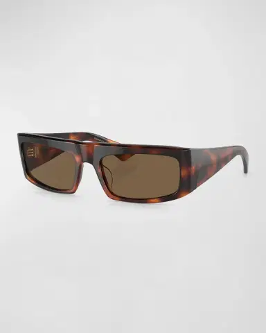 Khaite x Oliver Peoples Bold Acetate Rectangle Sunglasses | Thumbnail 3 Khaite x Oliver Peoples Bold Acetate Rectangle Sunglasses | Thumbnail 3
