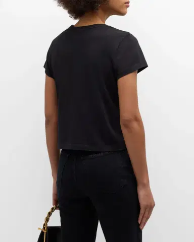 AGOLDE Adine Cropped Short Sleeve Tee | Thumbnail 3 AGOLDE Adine Cropped Short Sleeve Tee | Thumbnail 3