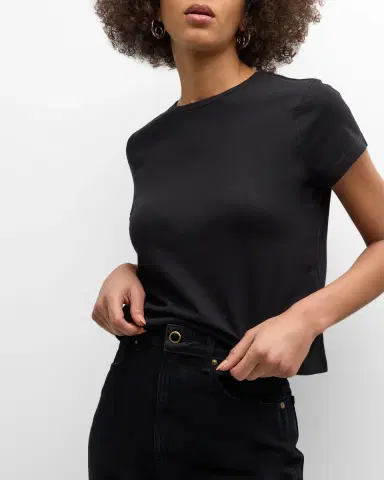 AGOLDE Adine Cropped Short Sleeve Tee | Thumbnail 7 AGOLDE Adine Cropped Short Sleeve Tee | Thumbnail 7
