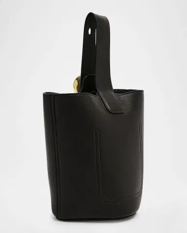 Loewe Mini Pebbled Leather Bucket Bag | Thumbnail 5 Loewe Mini Pebbled Leather Bucket Bag | Thumbnail 5