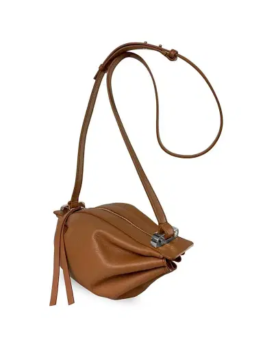 BONASTRE Men's Bon-Bon Leather Crossbody Bag - Terra | Thumbnail 2 BONASTRE Men's Bon-Bon Leather Crossbody Bag - Terra | Thumbnail 2