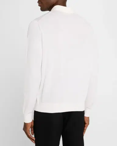 Stefano Ricci Men's Cashmere Polo Sweater | Thumbnail 3 Stefano Ricci Men's Cashmere Polo Sweater | Thumbnail 3