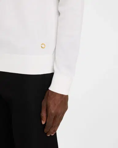 Stefano Ricci Men's Cashmere Polo Sweater | Thumbnail 5 Stefano Ricci Men's Cashmere Polo Sweater | Thumbnail 5