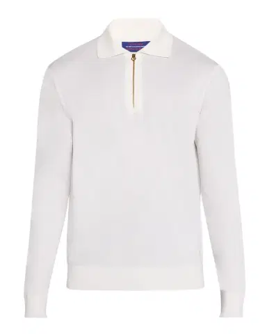 Stefano Ricci Men's Cashmere Polo Sweater | Thumbnail 1 Stefano Ricci Men's Cashmere Polo Sweater | Thumbnail 1