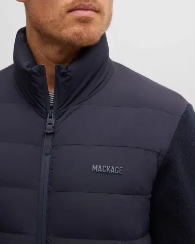 Mackage Men's Haney City Hybrid Down Jacket | Thumbnail 6 Mackage Men's Haney City Hybrid Down Jacket | Thumbnail 6