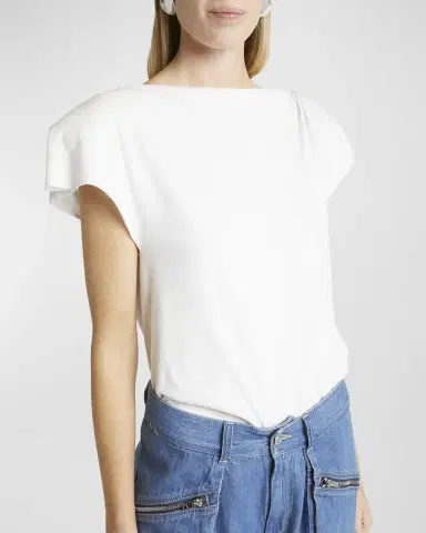 Isabel Marant Sebani Draped Top | Thumbnail 5 Isabel Marant Sebani Draped Top | Thumbnail 5