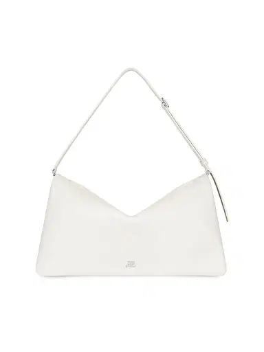 Courrèges Women's Cuff Leather Shoulder Bag - Heritage White | Thumbnail 1 Courrèges Women's Cuff Leather Shoulder Bag - Heritage White | Thumbnail 1