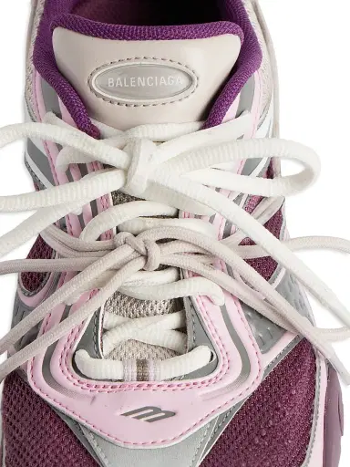 Balenciaga Women's Radar Gradient Lines Sneakers - Purple Grey Pink White | Thumbnail 5 Balenciaga Women's Radar Gradient Lines Sneakers - Purple Grey Pink White | Thumbnail 5