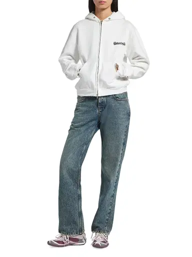 Balenciaga Women's Radar Gradient Lines Sneakers - Purple Grey Pink White | Thumbnail 6 Balenciaga Women's Radar Gradient Lines Sneakers - Purple Grey Pink White | Thumbnail 6