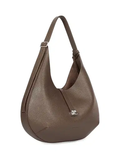 Courrèges Women's Holy Leather Hobo Bag - Light Mocha | Thumbnail 3 Courrèges Women's Holy Leather Hobo Bag - Light Mocha | Thumbnail 3