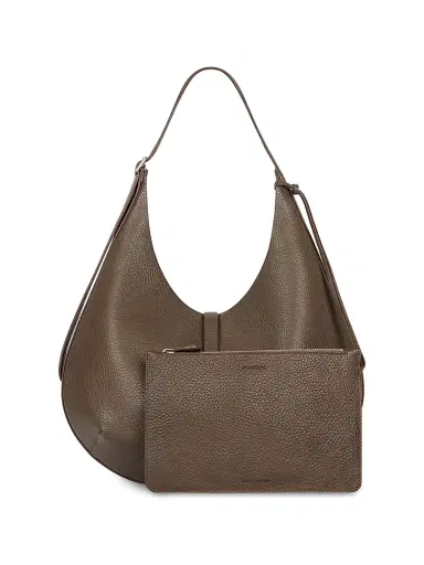 Courrèges Women's Holy Leather Hobo Bag - Light Mocha | Thumbnail 5 Courrèges Women's Holy Leather Hobo Bag - Light Mocha | Thumbnail 5