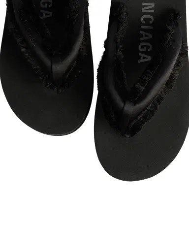 Balenciaga Women's Jet Lag Thong Sandals - Black | Thumbnail 5 Balenciaga Women's Jet Lag Thong Sandals - Black | Thumbnail 5