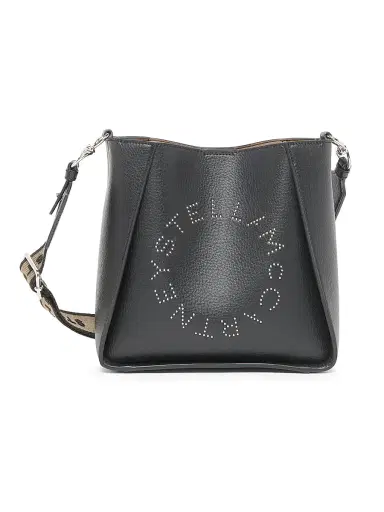 Stella McCartney Women's Studded Logo Shoulder Bag | Thumbnail 1 Stella McCartney Women's Studded Logo Shoulder Bag | Thumbnail 1