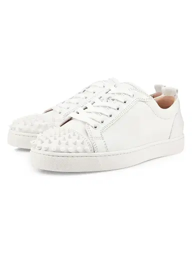 Christian Louboutin Men's Louis Junior Spikes Sneakers | Thumbnail 2 Christian Louboutin Men's Louis Junior Spikes Sneakers | Thumbnail 2